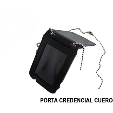 Porta Credencial Cuero