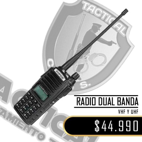 Radio portátil dual banda ( vhf  / uhf )