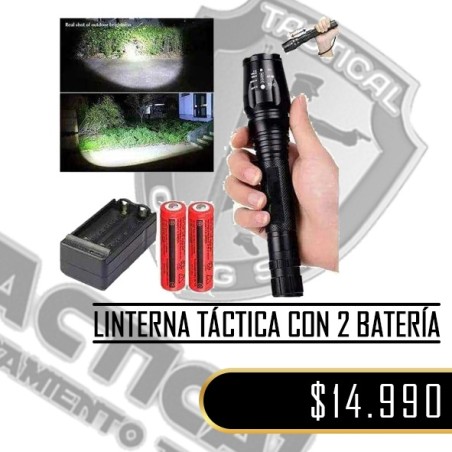 linterna táctica 5000 lumenes
